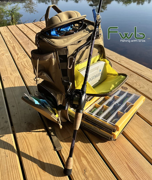 Piscifun Fishing 4 Tray Backpack