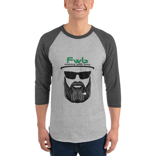 FWB 3/4 sleeve Raglan Shirt